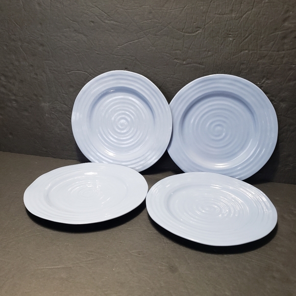Vintage Set Of 4 SOPHIE CONRAN For PORTMEIRION  *Forget Me Not* Salad Plates - Picture 1 of 9